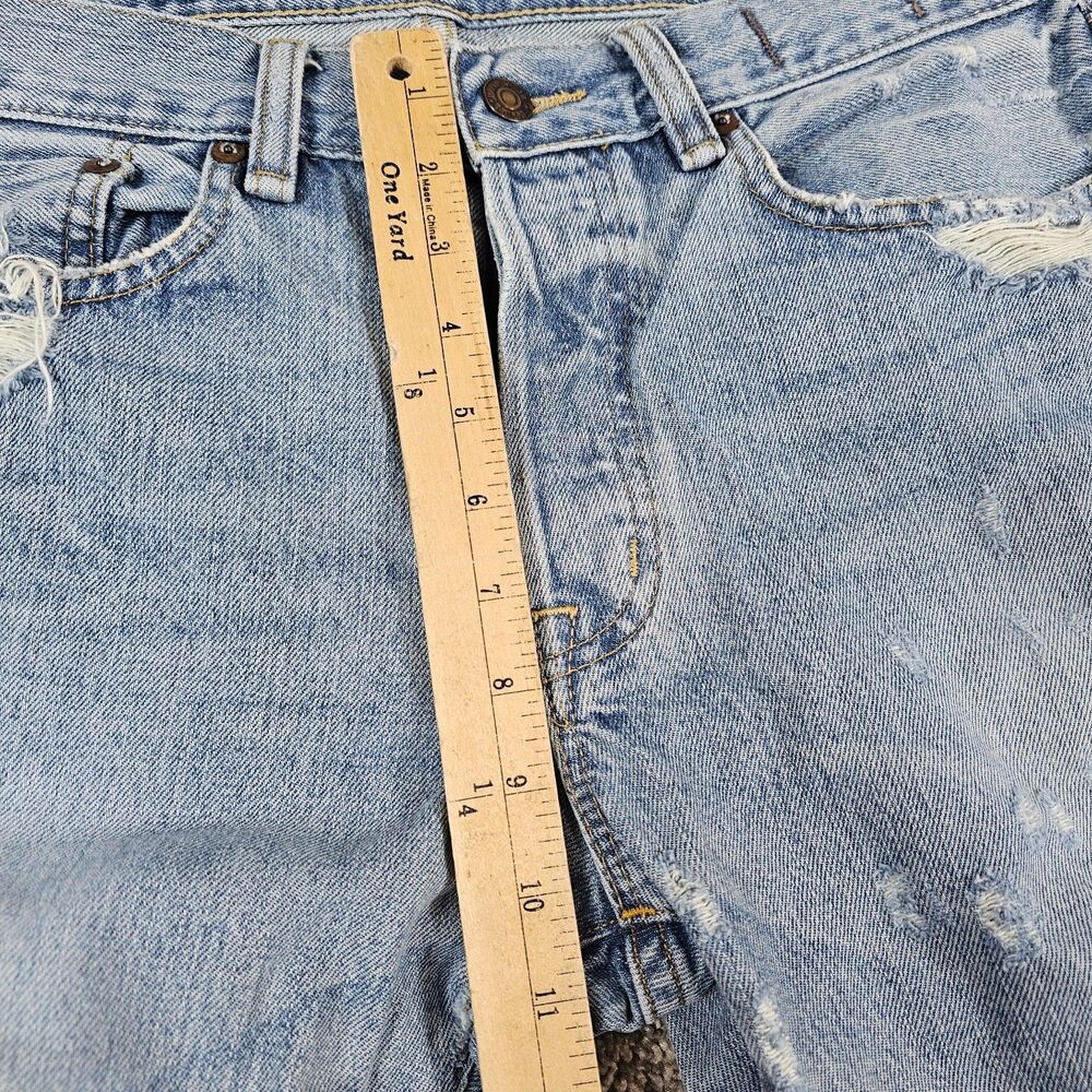 Ralph Lauren Denim Supply Jeans Mens 33x30 Slim Straight Distressed Grunge Work - Picture 12 of 16